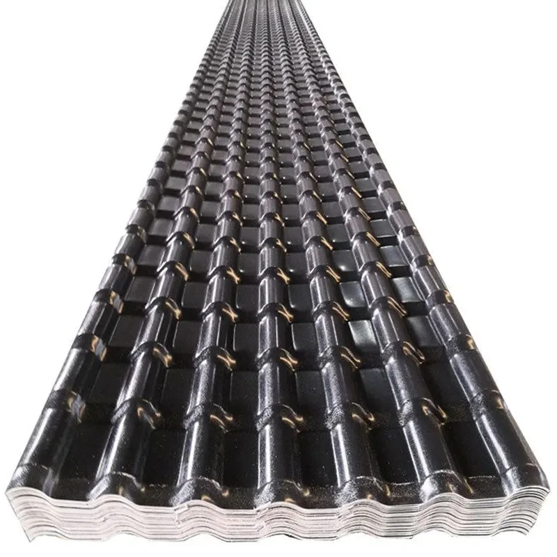 Пластиковые кровельные листы ASA UPVC, цветные