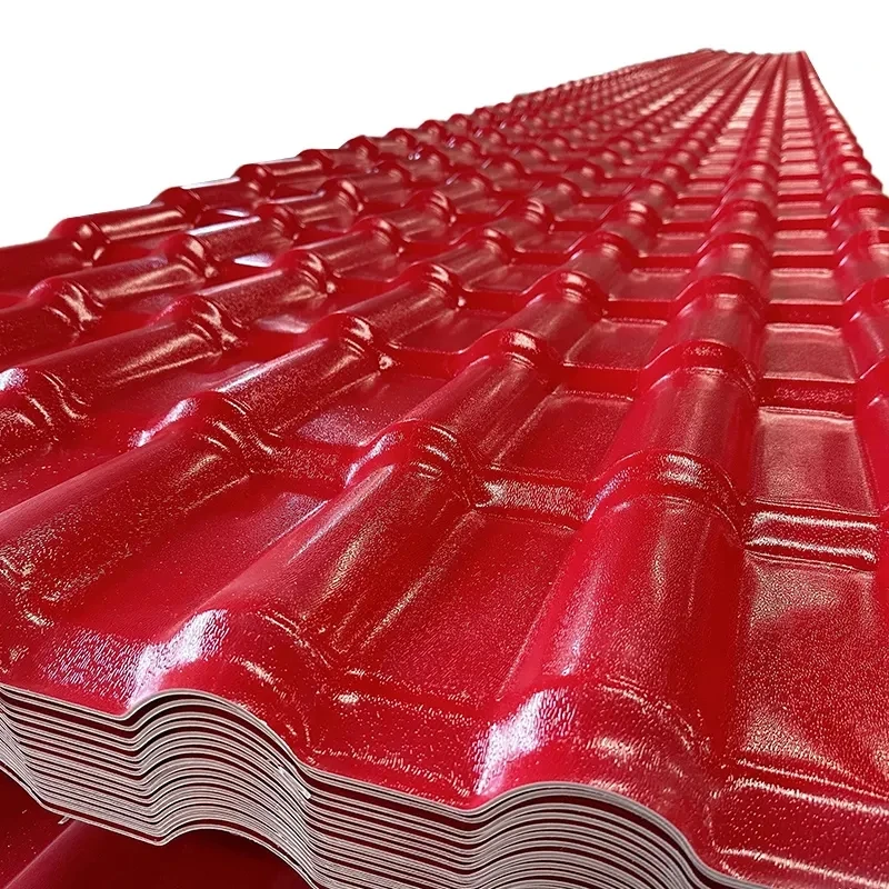 Миниатюра Пластиковые кровельные листы ASA UPVC, цветные