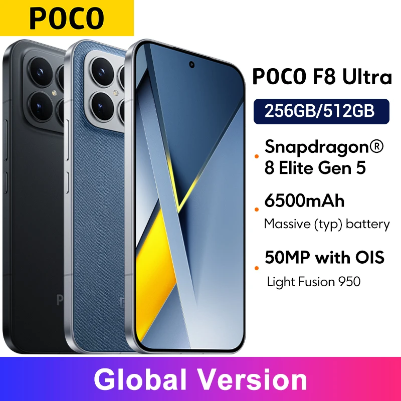 Миниатюра Смартфон Poco F8 Ultra 12/256 ГБ