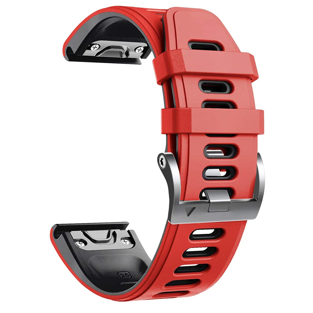Миниатюра Силиконовый ремешок JKER Quickfit 26 мм для Garmin Fenix