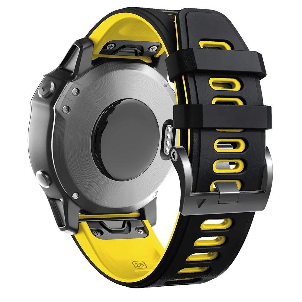Силиконовый ремешок JKER Quickfit 26 мм для Garmin Fenix