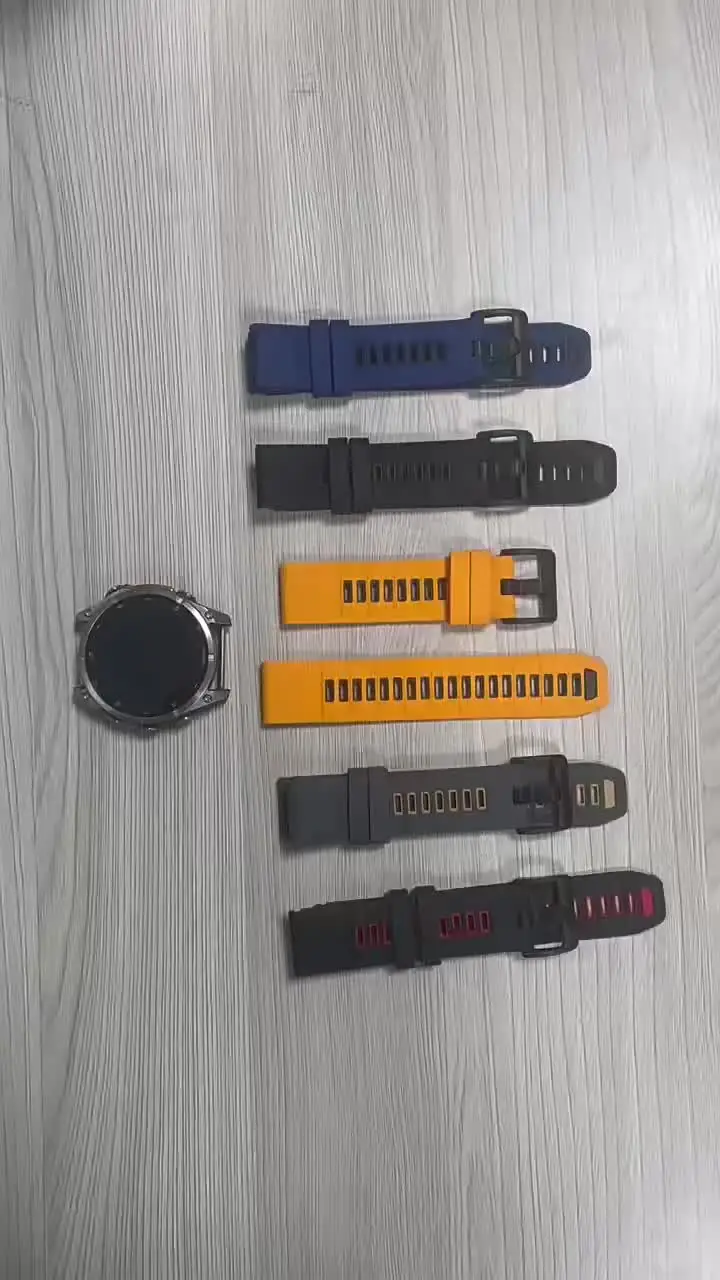 Силиконовый ремешок JKER Quickfit 26 мм для Garmin Fenix