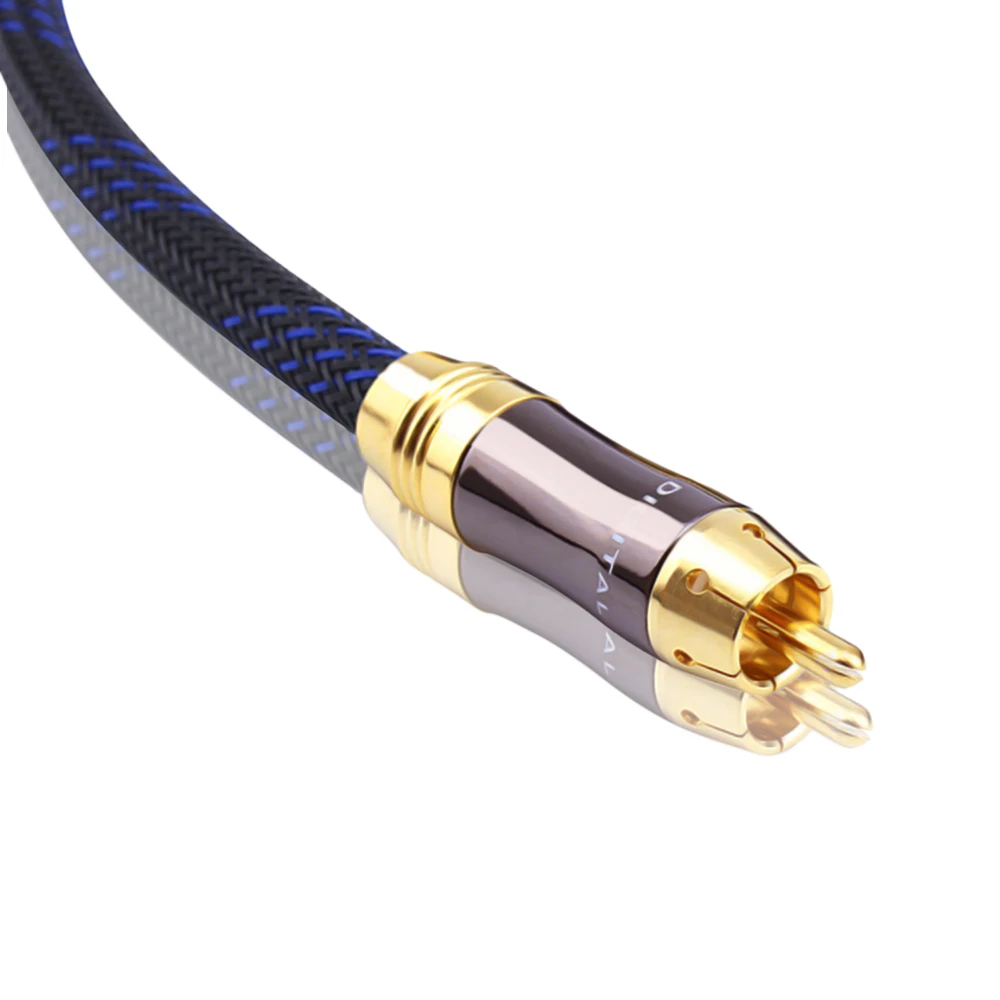Миниатюра RCA Y-кабель KUYIOHIFI 1 male на 2 male