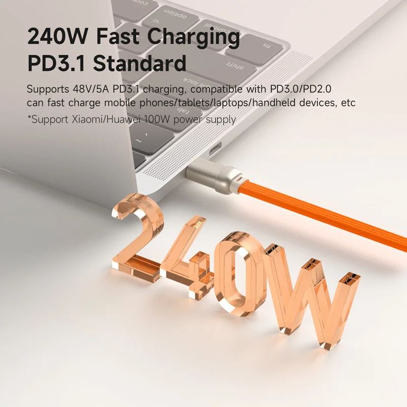 Миниатюра Кабель-брелок Hagibis USB-C для iPhone, 240 Вт
