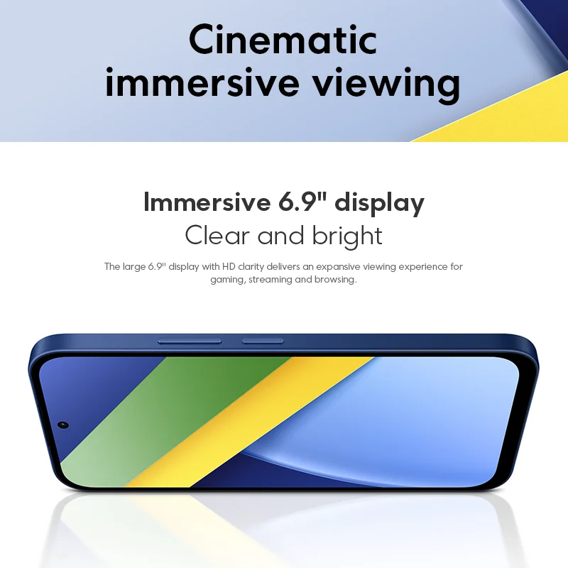 Миниатюра Смартфон POCO C95 Pro, 7500 мАч, дисплей 120 Гц
