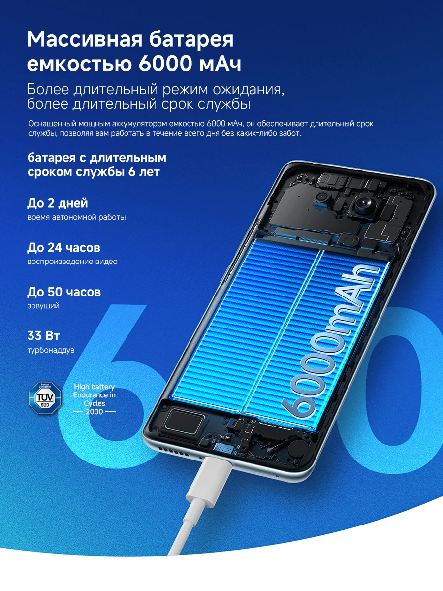 Миниатюра Смартфон Xiaomi Redmi Note 15 4G 8/256 ГБ