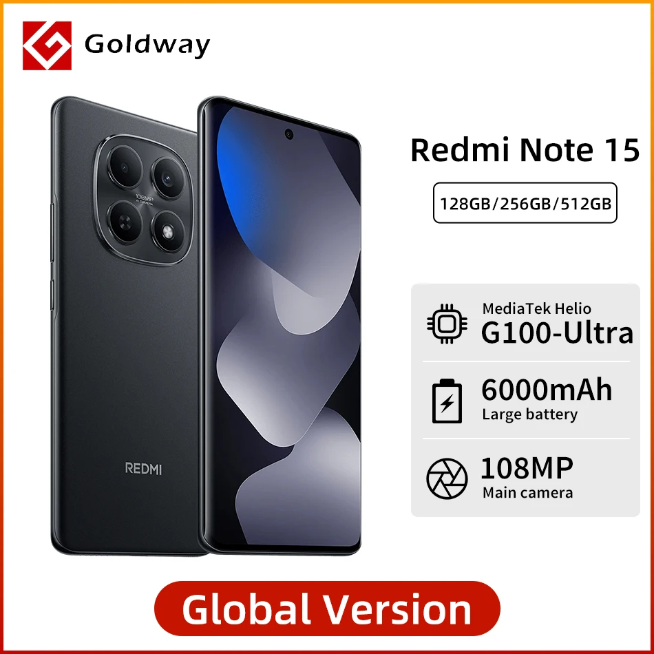 Миниатюра Смартфон Xiaomi Redmi Note 15 4G 8/256 ГБ