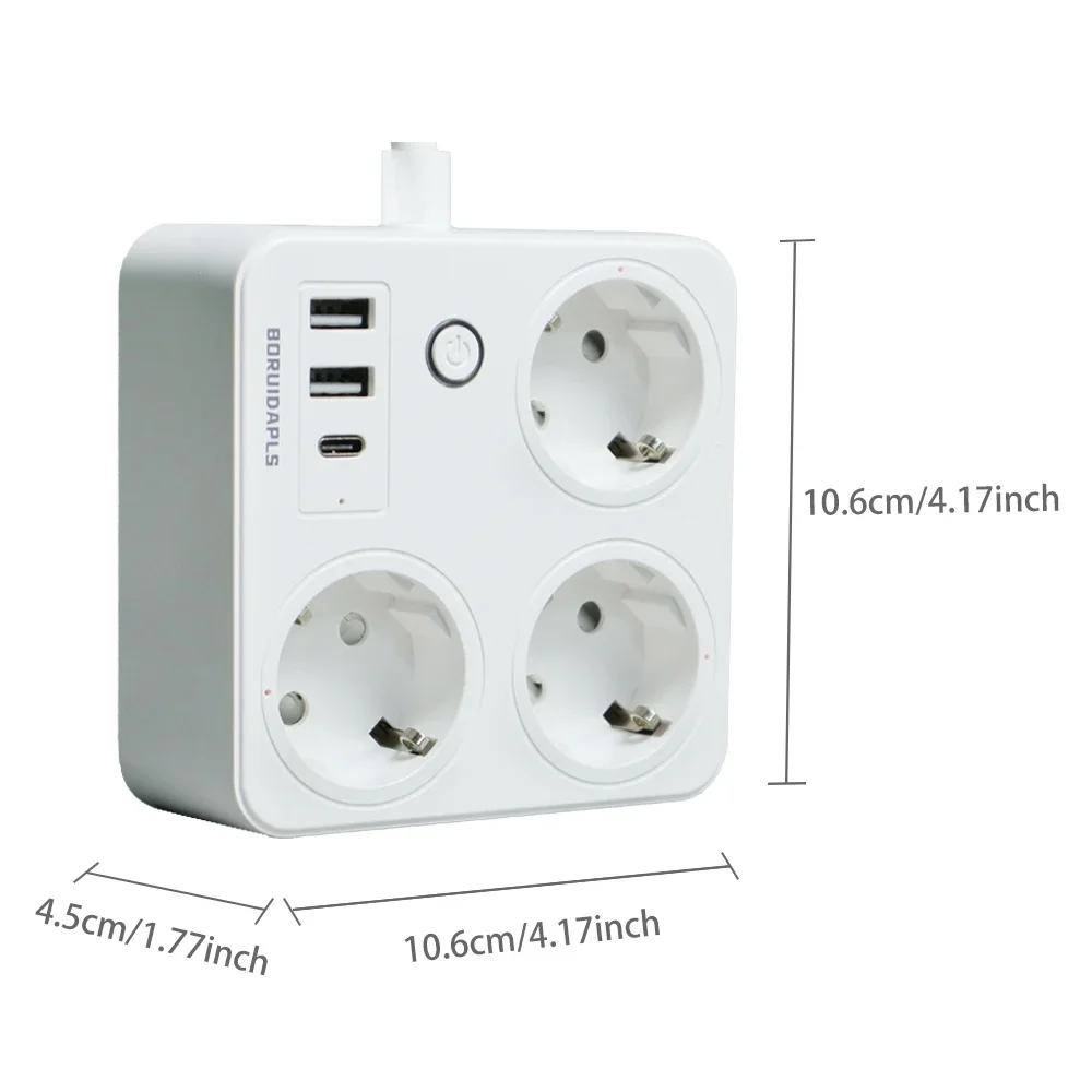 Умный удлинитель BORUIDAPLS, ZigBee, PD 20W
