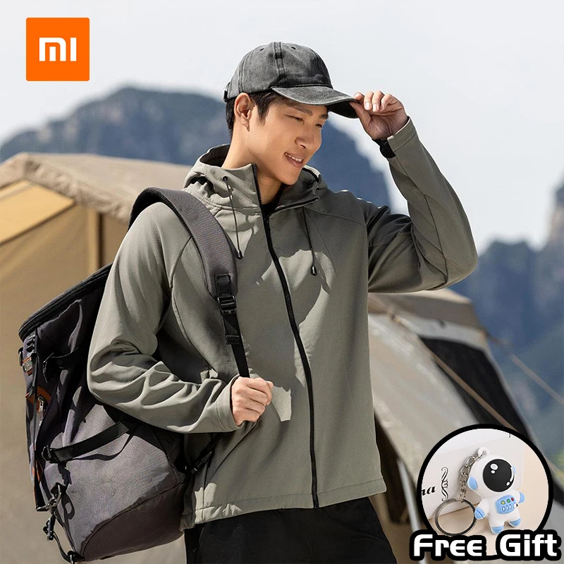 Миниатюра Мужская куртка Xiaomi SKAH, водонепроницаемая, молния YKK