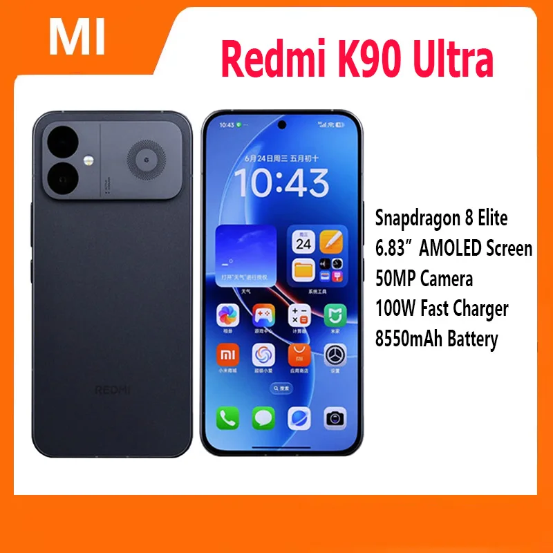 Смартфон Xiaomi Redmi K90 Ultra, 12/256ГБ, 16/256ГБ, 16/512ГБ, china