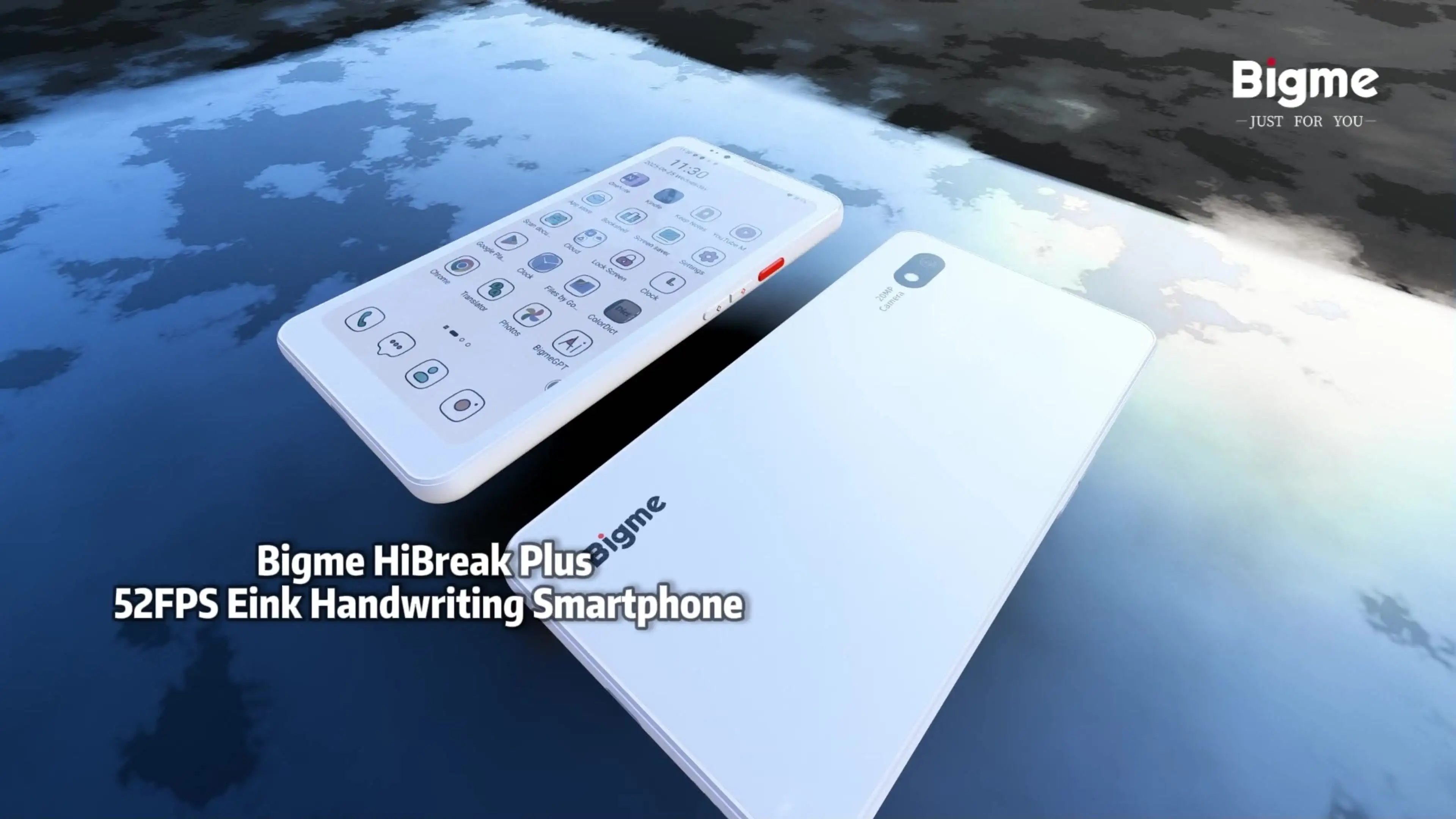 Электронная книга Bigme Hibreak Plus, 6.13-дюймовый цветной экран E-Paper с частотой 53 кадров/с, Android 14, 4+64 ГБ, 4G Dual SIM, поддержка стилуса