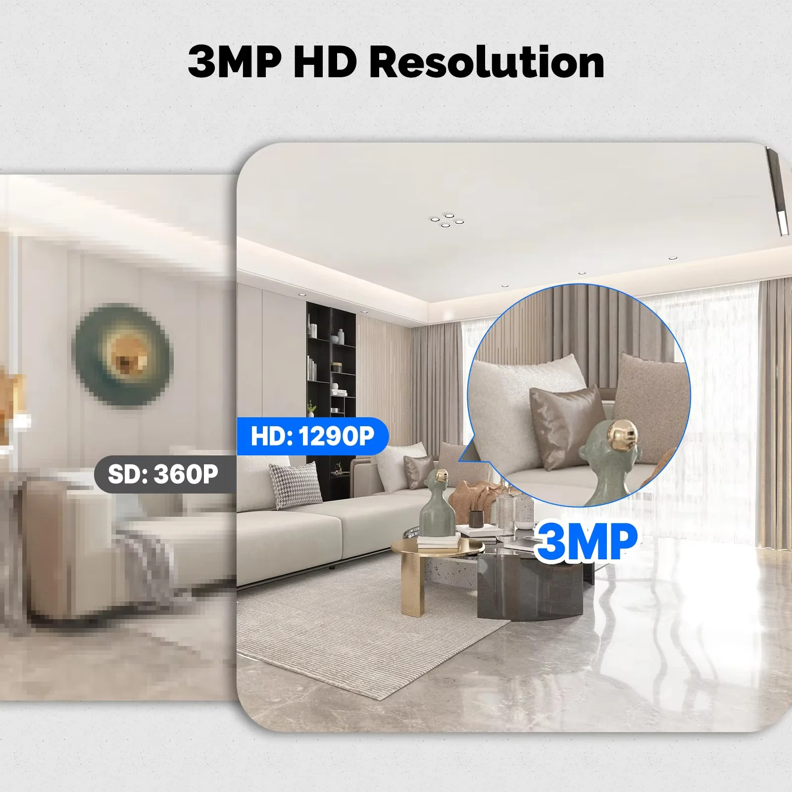 AREALINK MOES Tuya WiFi умная камера 3MP