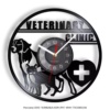 Миниатюра Настенные часы The Vinyl Clock из винила