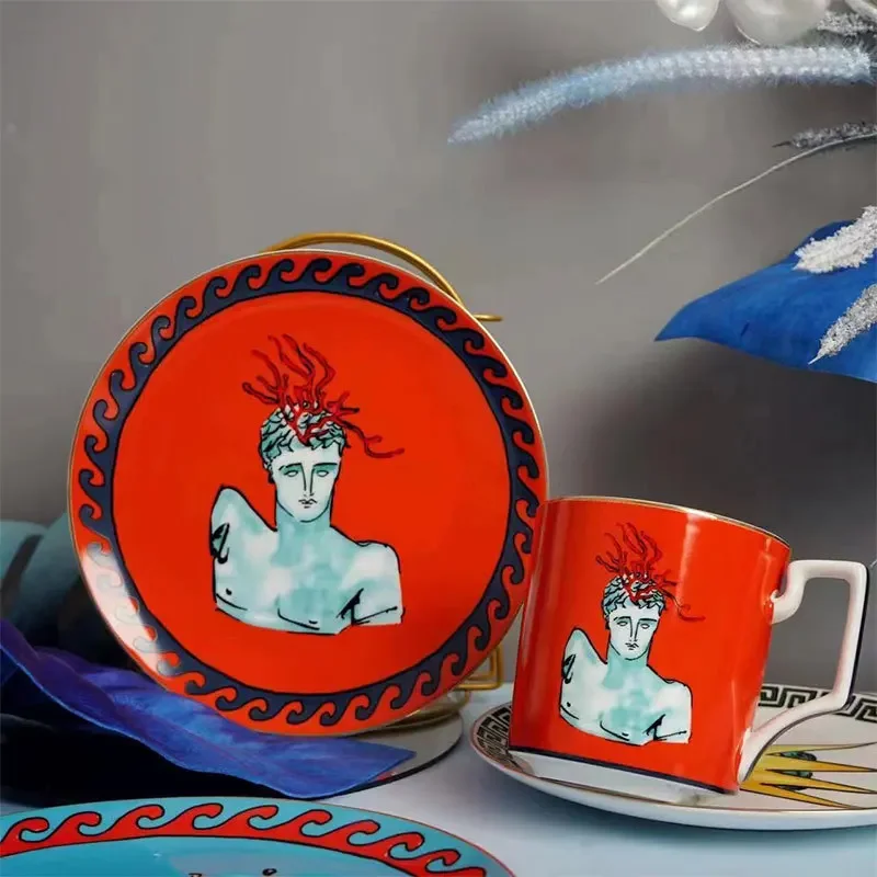Миниатюра Керамическая кружка-коронка для чая, необычный дизайн