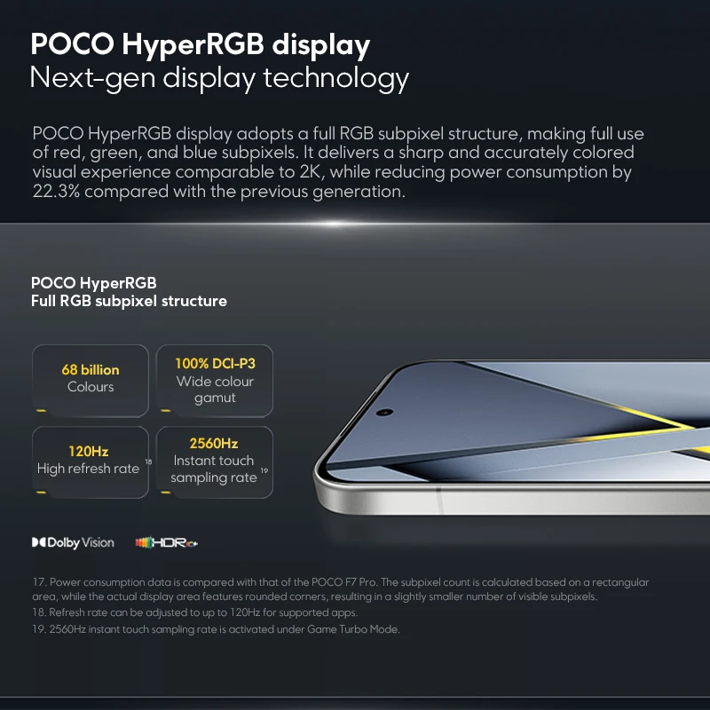 Миниатюра Смартфон Poco F8 Pro, 12/256ГБ, 12/512ГБ, global
