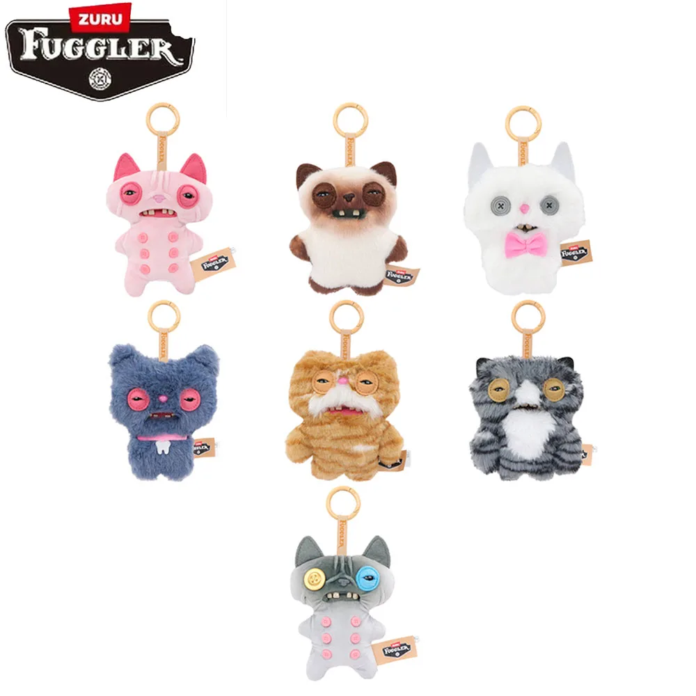 Миниатюра Плюшевый брелок Fuggler Alley Cats с зубами