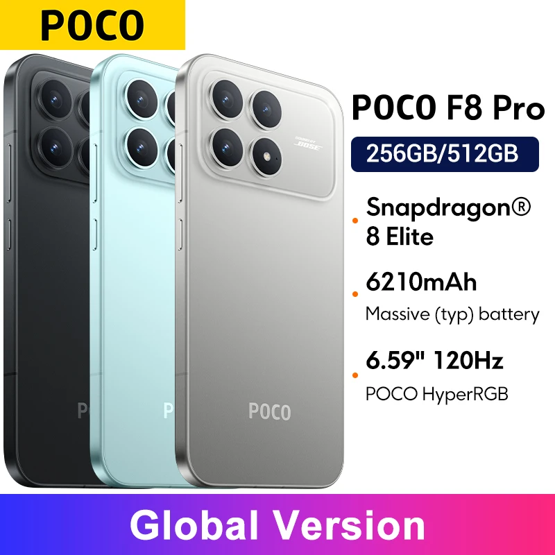 Миниатюра Смартфон Poco F8 Pro, глобальная версия