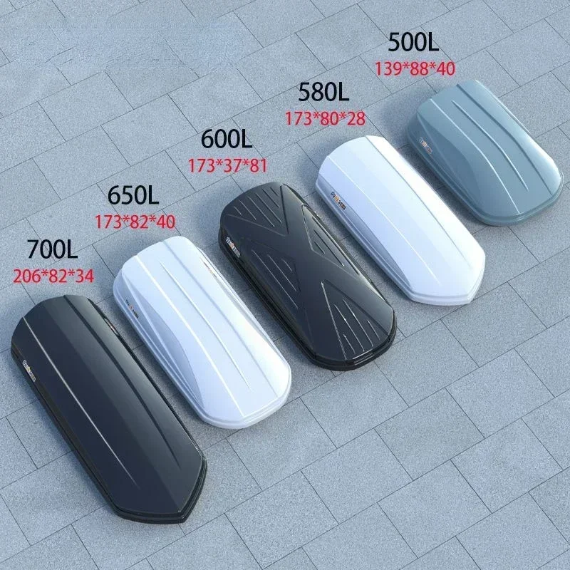 Багажный бокс на крышу авто, 500 л, ультратонкий