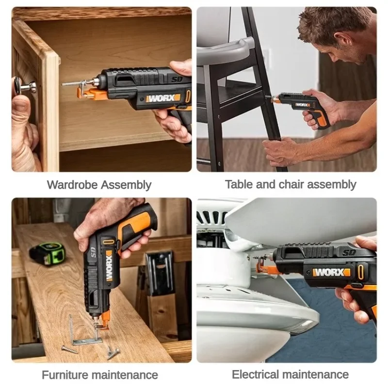 Беспроводной шуруповёрт Worx модели WX255.4