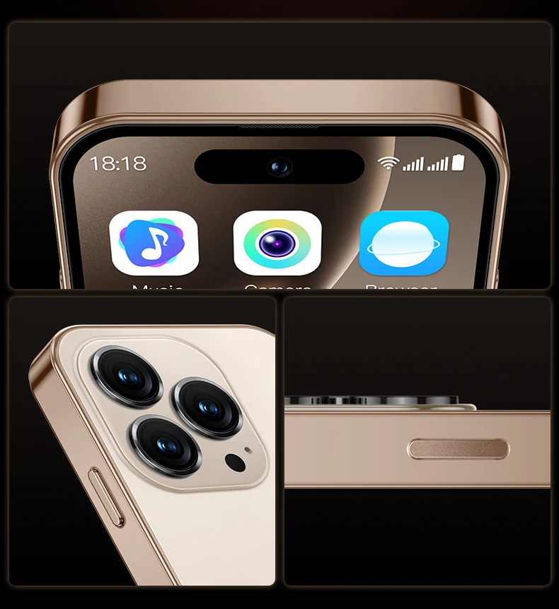 Мини-смартфон ONEMYTH M17 Pro 4G, две SIM, Android 12