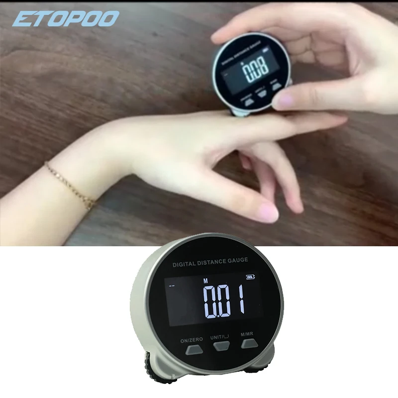Миниатюра Электронная линейка-дальномер ETOPOO, до 99 м
