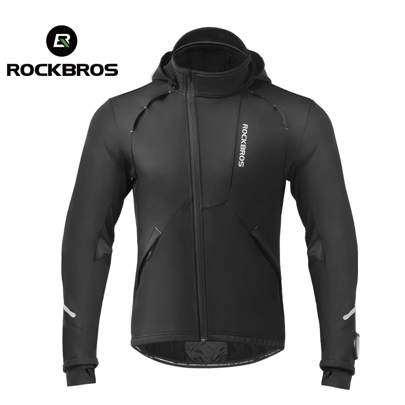 Миниатюра Зимняя велокуртка ROCKBROS, мужская, полиэстер