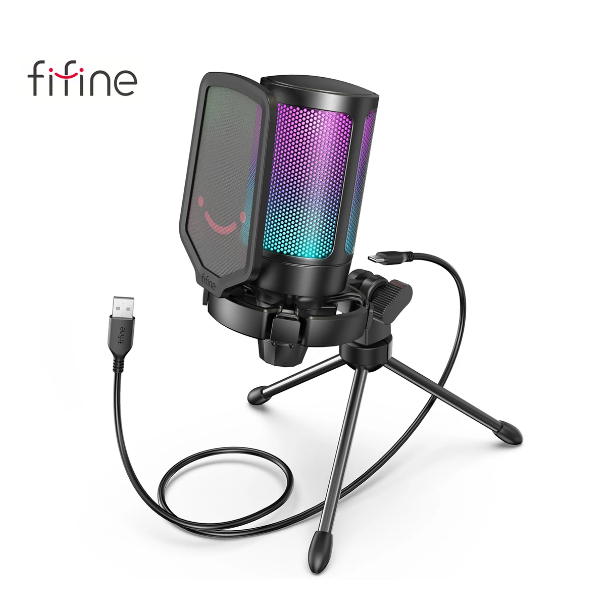 FIFINE Ampligame USB-микрофон для компьютера