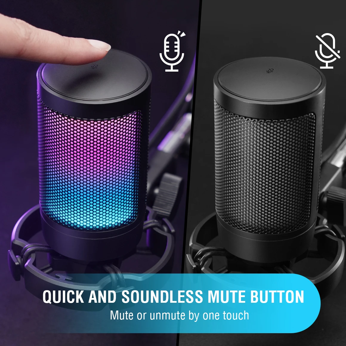 Миниатюра FIFINE Ampligame USB-микрофон для компьютера