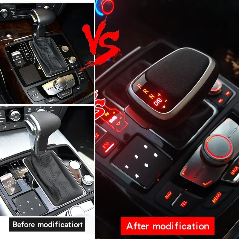 Светодиодная ручка КПП для Audi
