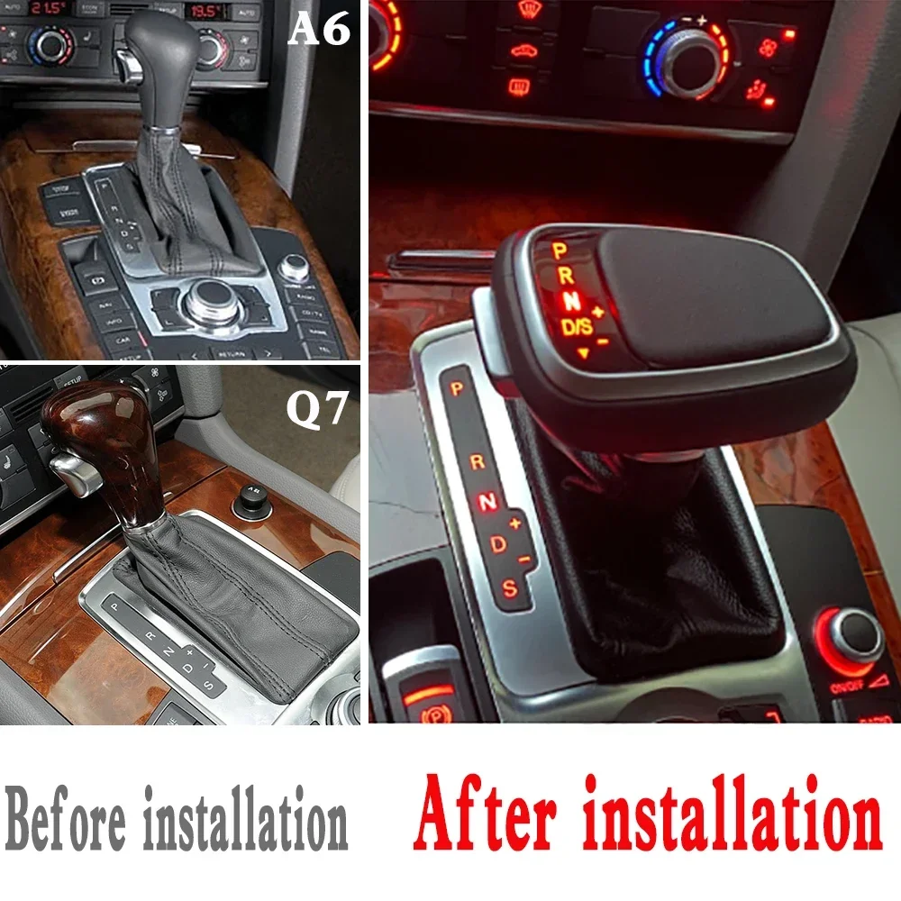 Светодиодная ручка КПП для Audi