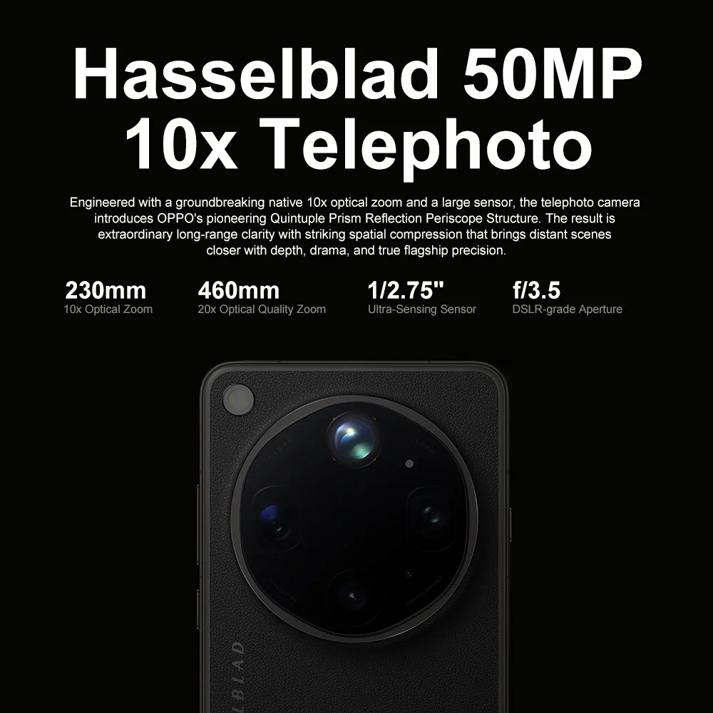 Миниатюра Смартфон Oppo Find X9 Ultra, 12/512 ГБ, глобальная версия