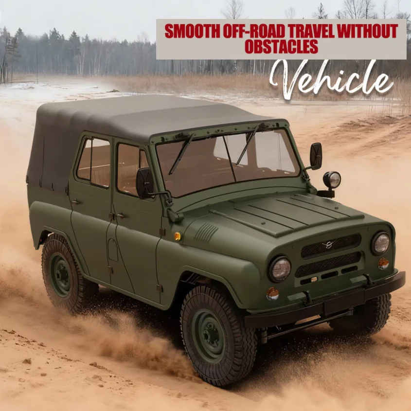 Радиоуправляемый внедорожник WPL C94 УАЗ-469, 4WD