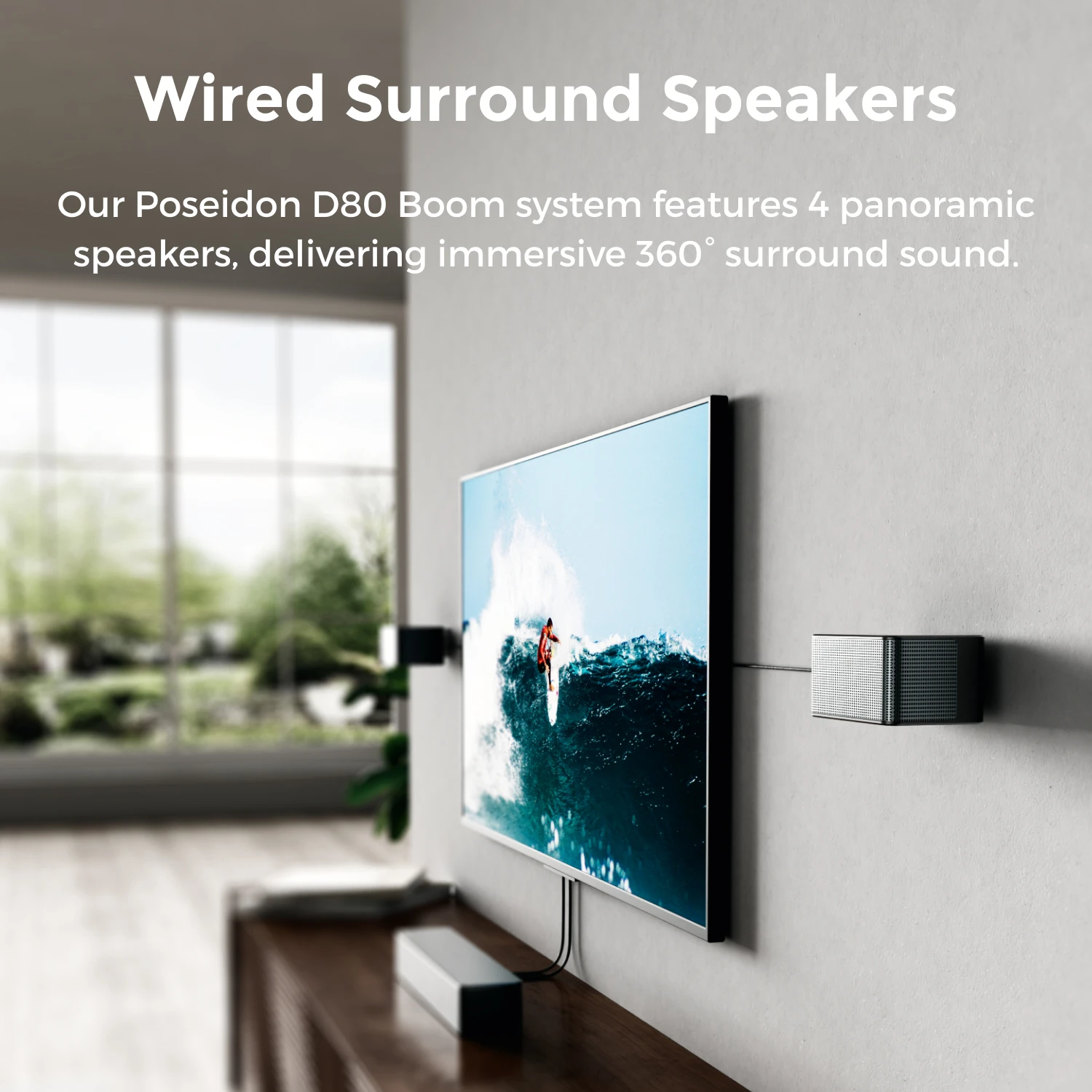 Миниатюра ULTIMEA 500W 7.1ch Dolby Atmos Саундбар с беспроводным сабвуфером