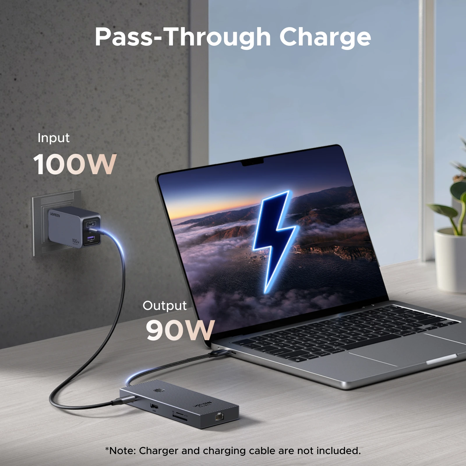 Миниатюра USB-хаб UGREEN 9 в 1: HDMI, RJ45, SD/TF