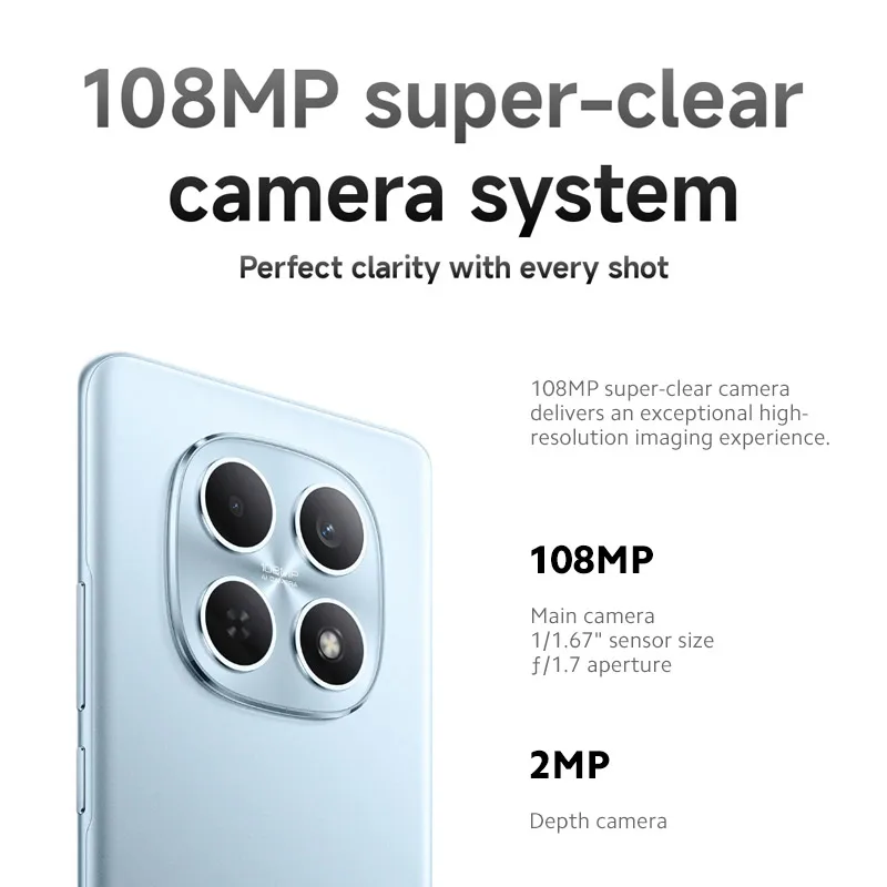 Смартфон Xiaomi Redmi Note 15 4G, 8/256 ГБ, глобальная версия