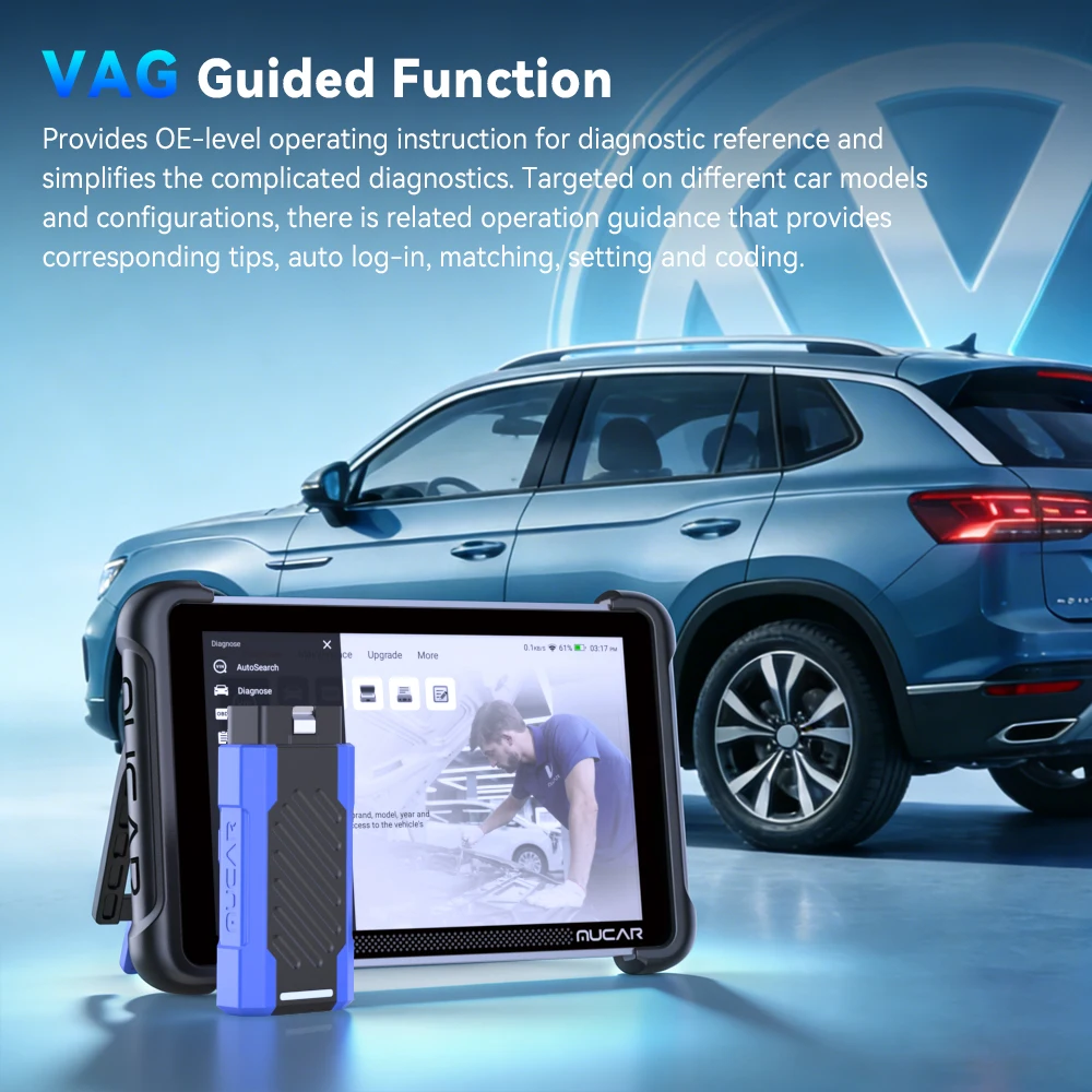 Миниатюра Автосканер MUCAR 892BT PRO, OBD2, кодирование ЭБУ