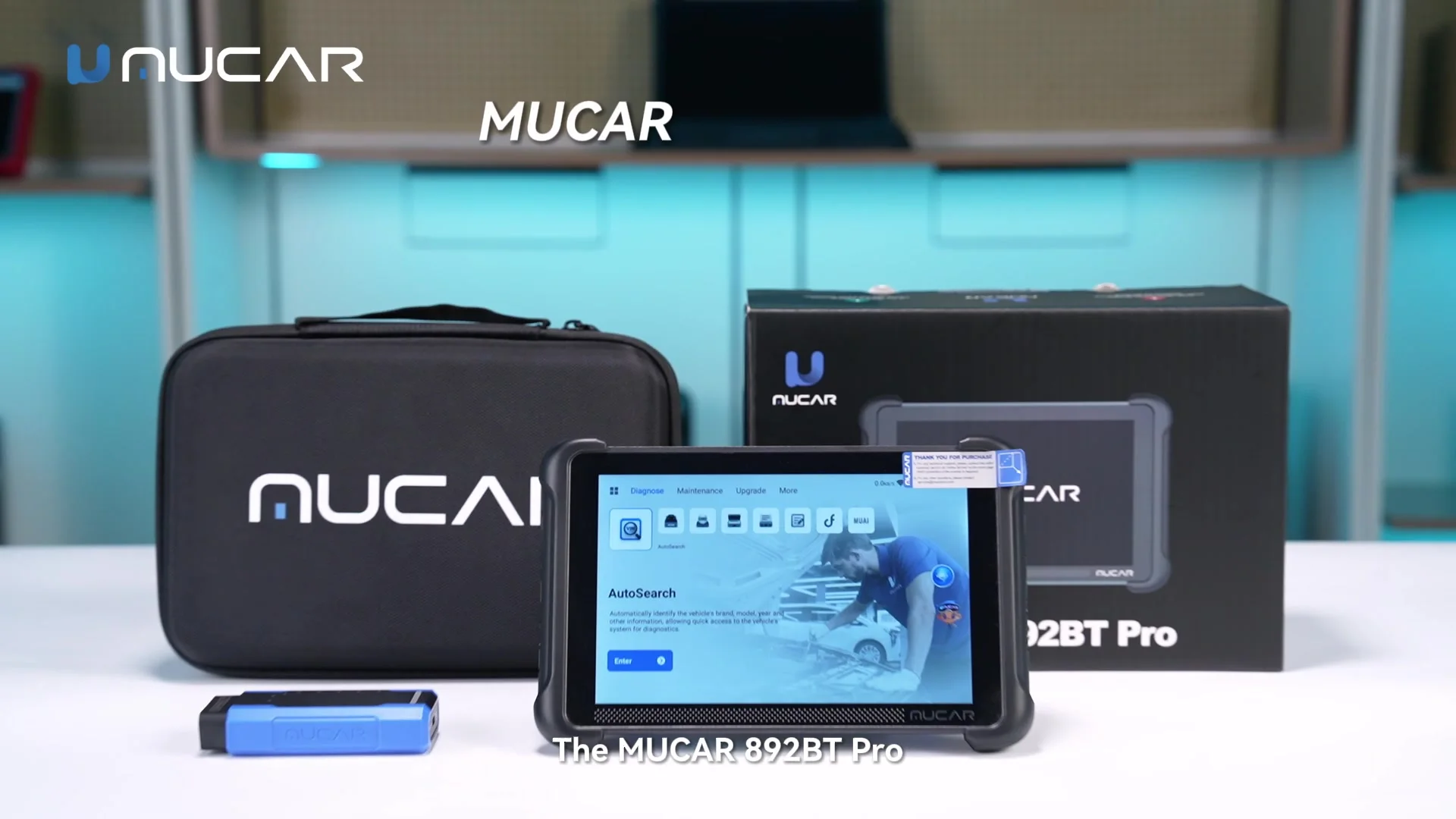 Миниатюра Автосканер MUCAR 892BT PRO, OBD2, кодирование ЭБУ