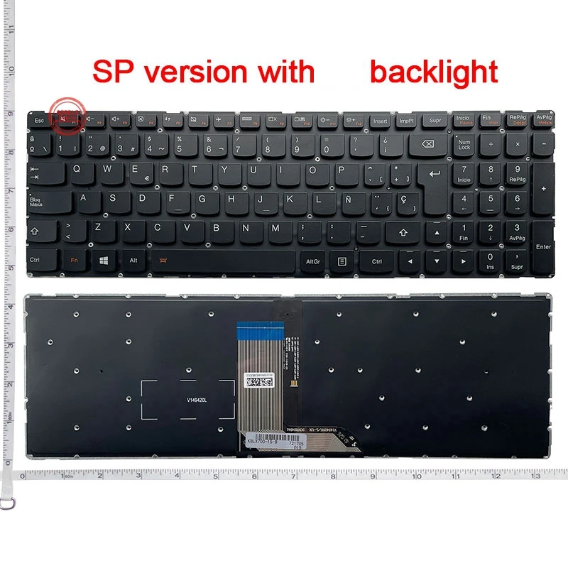 Клавиатура SP для Lenovo IdeaPad 700