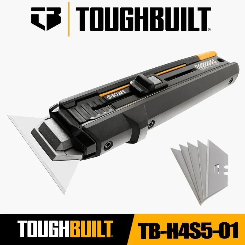 Миниатюра Универсальный нож-скребок TOUGHBUILT, 5 сменных лезвий