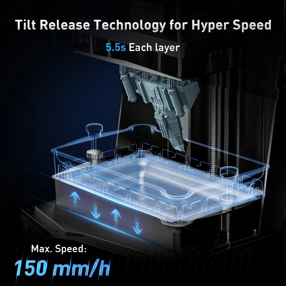 Миниатюра ELEGOO SATURN 4 ULTRA 12K 3D-принтер для печати смолой