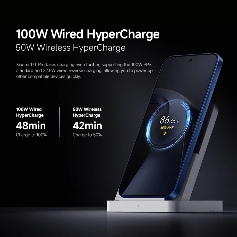 Миниатюра Смартфон Xiaomi 17T Pro, глобальная версия, до 1 ТБ