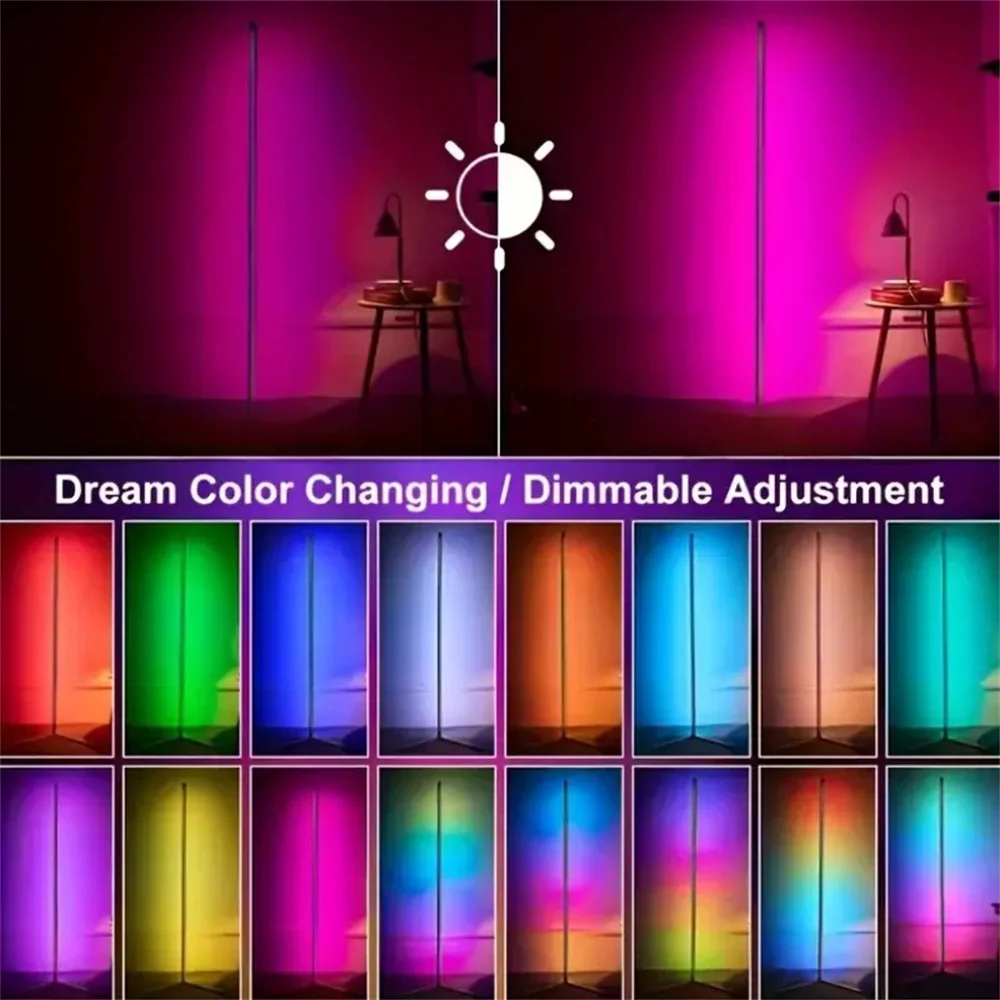 Миниатюра Умный угловой торшер RGB с синхронизацией под музыку