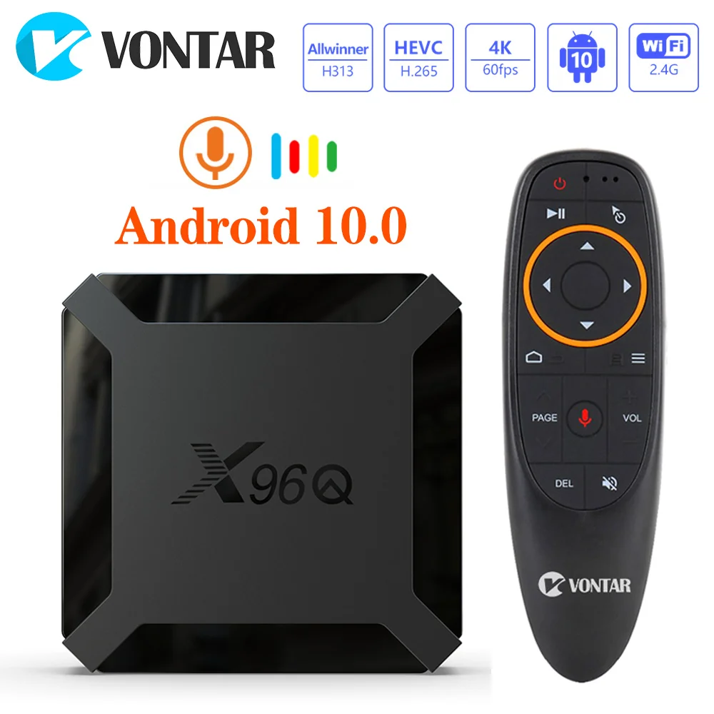 Миниатюра X96Q ТВ-приставка Android 10 2/16 ГБ