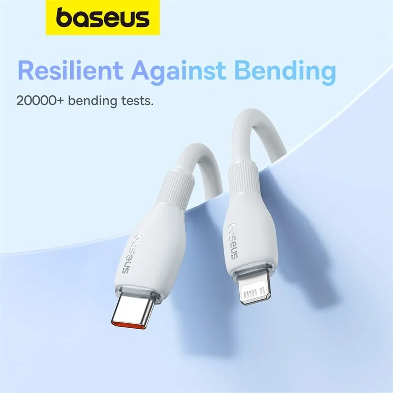 Миниатюра Кабель Baseus USB-C–Lightning для iPhone, 20 Вт