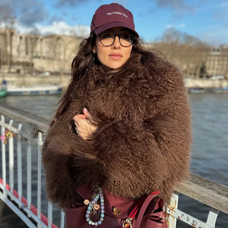 Женская шуба из искусственного меха Blogger