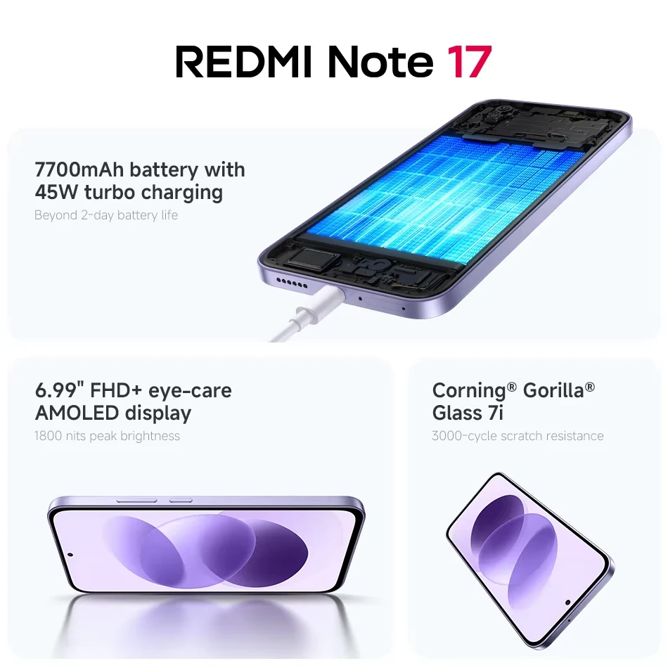 Смартфон Xiaomi Redmi Note 17 4G