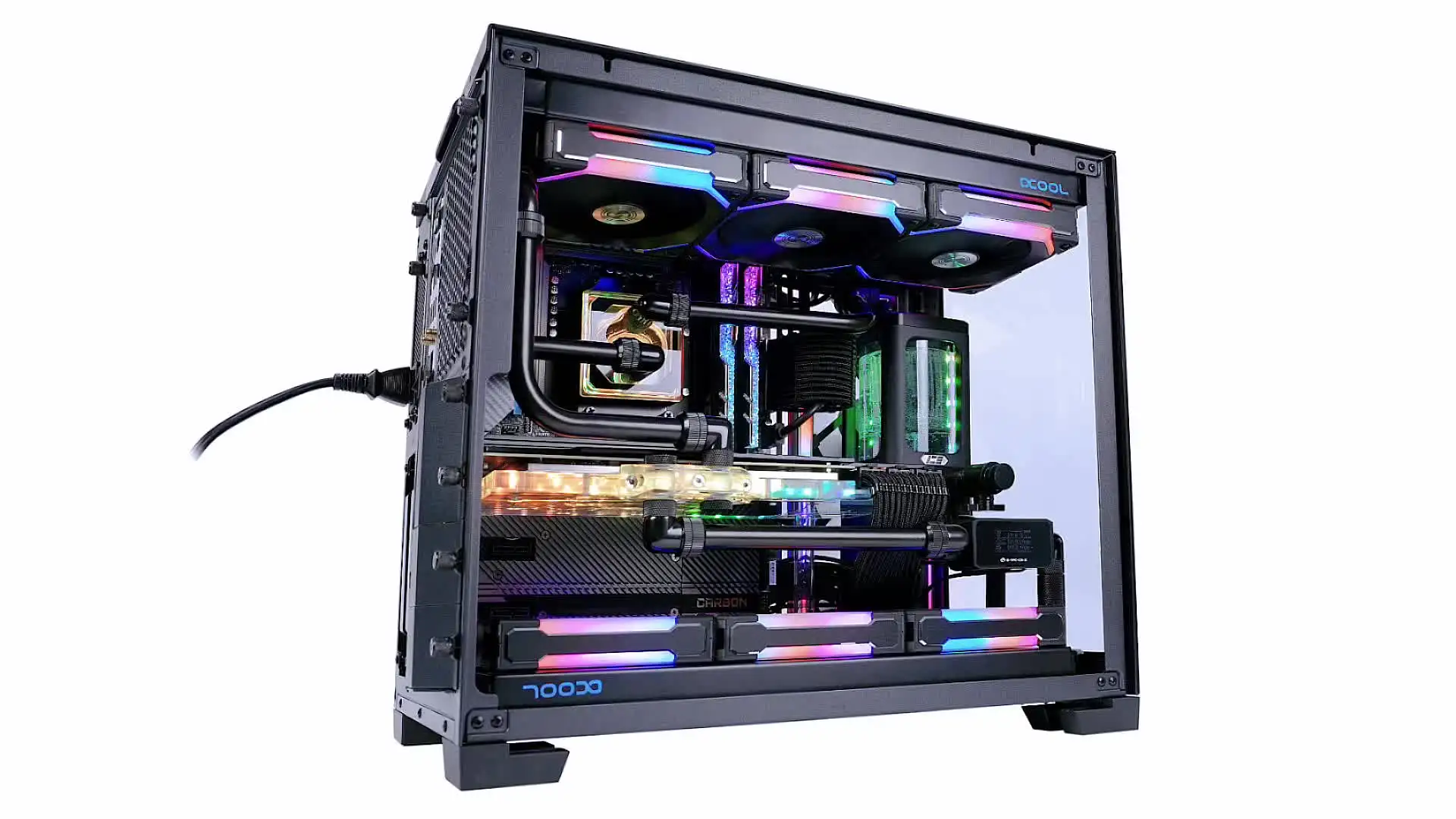 Резервуар IceManCooler DX5-240 для СЖО с ARGB