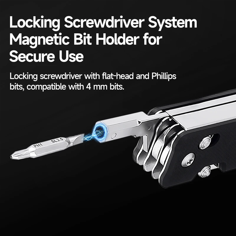 Миниатюра Мультитул NexTool Knight K30, 11 в 1