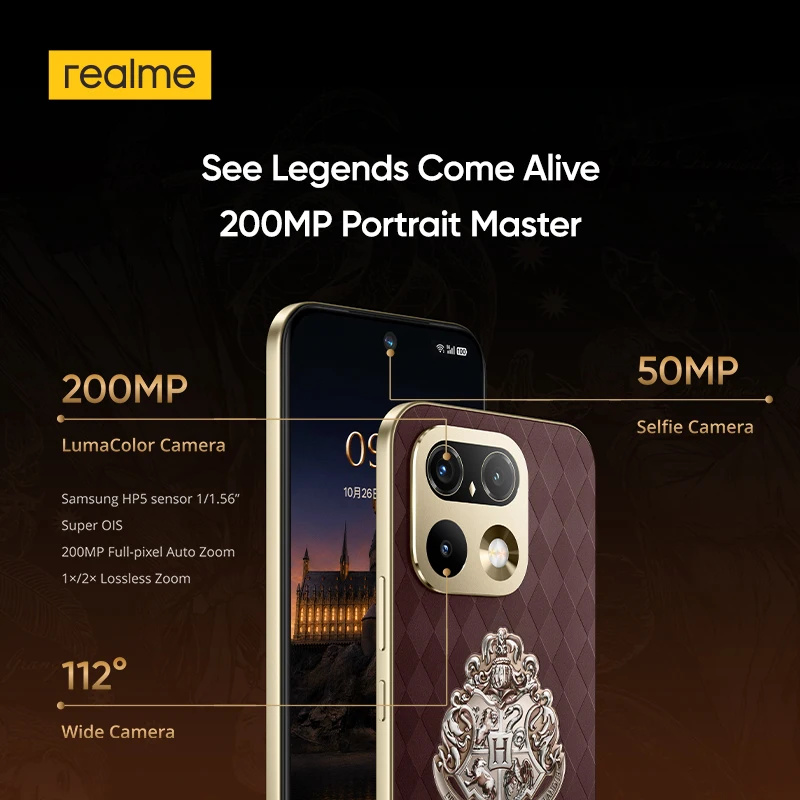 Миниатюра Смартфон Realme 16 Pro 5G, 12/256 ГБ