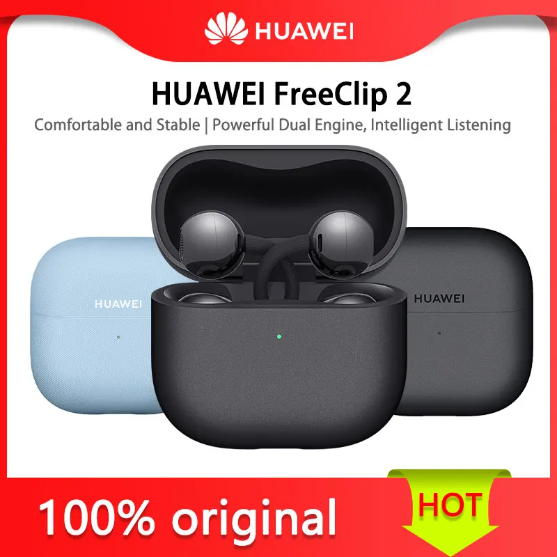 Миниатюра Наушники HUAWEI FreeClip 2 с Bluetooth 6.0